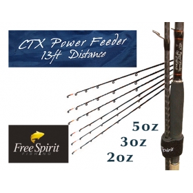 Free Spirit CTX Power Feeder rods 13f Distance